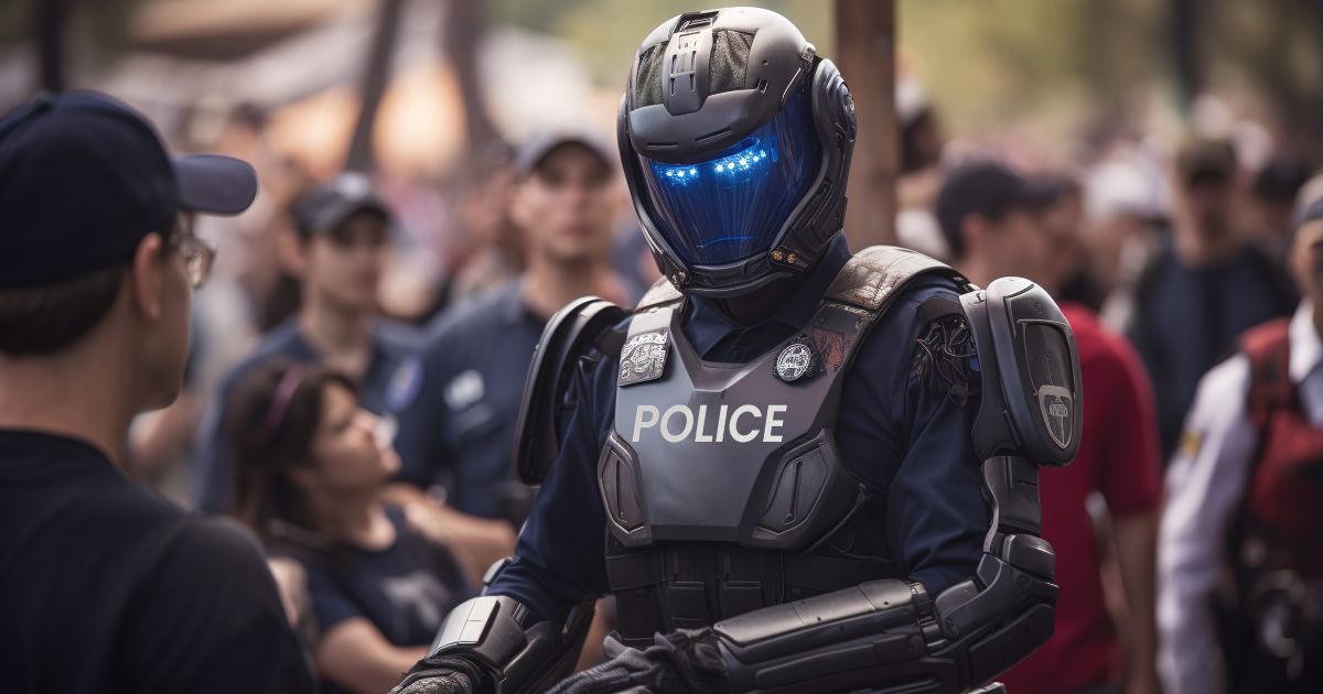 Robô-policial com inteligência artificial é novo reforço na polícia tailandesa