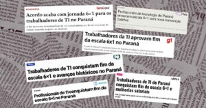 Fim da escala 6×1 em TI no Paraná ganha repercussão nacional