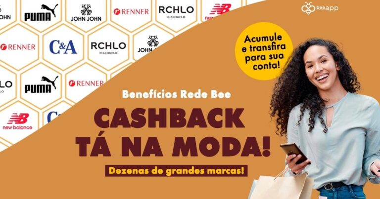 Ganhe cashback em moda com a Bee Fenati: aproveite em Renner, C&A, Riachuelo e mais!