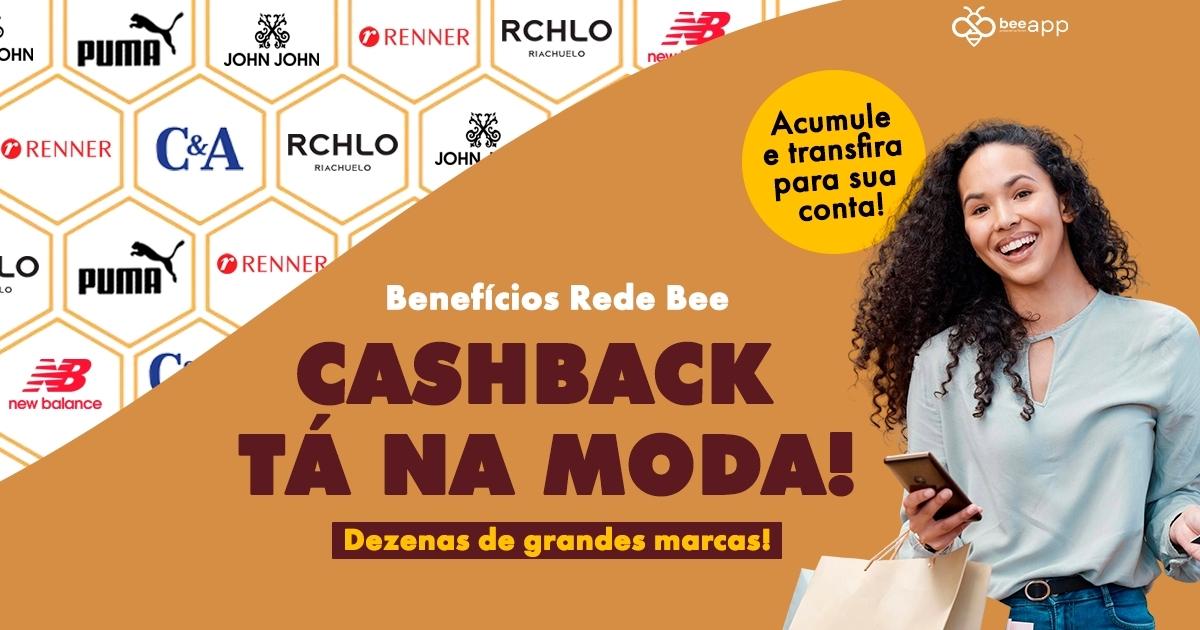 Ganhe cashback em moda com a Bee Fenati: aproveite em Renner, C&A, Riachuelo e mais!